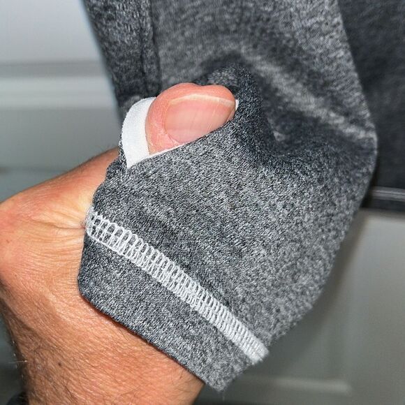 Women’s Gray 2 tone Pittsburgh Steelers full zipper sweatshirt running jacket L - Picture 3 of 4